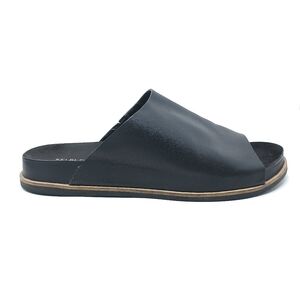 Kelsi Dagger Squish Sandals Womens 11 Black Slip on Shoes